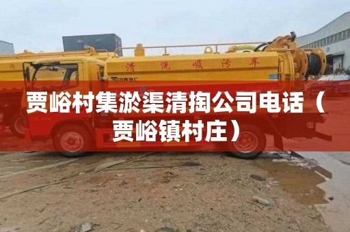 贾峪村集淤渠清掏公司电话（贾峪镇村庄）