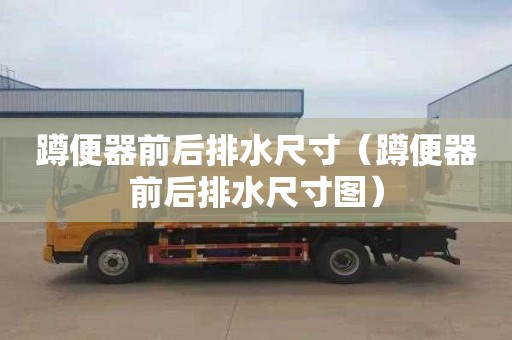蹲便器前后排水尺寸（蹲便器前后排水尺寸图）