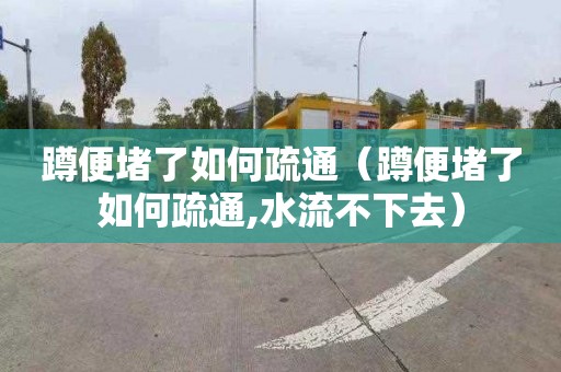 蹲便堵了如何疏通（蹲便堵了如何疏通,水流不下去）