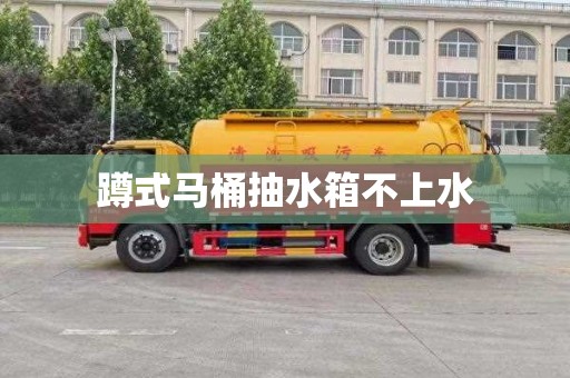 蹲式马桶抽水箱不上水