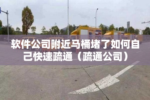 软件公司附近马桶堵了如何自己快速疏通（疏通公司）