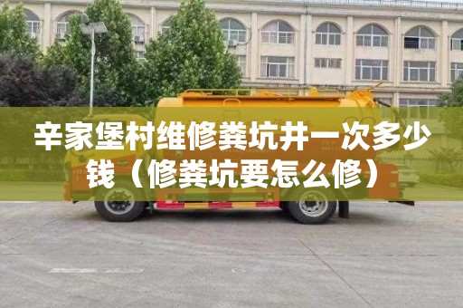 辛家堡村维修粪坑井一次多少钱（修粪坑要怎么修）