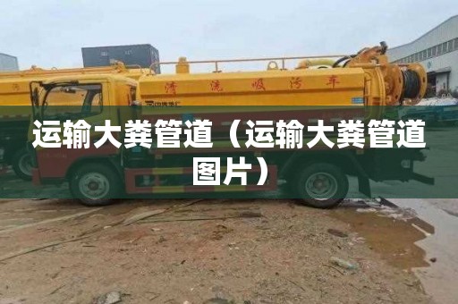 运输大粪管道（运输大粪管道图片）