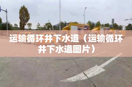 运输循环井下水道（运输循环井下水道图片）