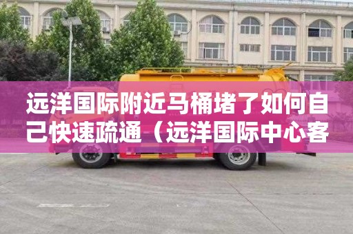远洋国际附近马桶堵了如何自己快速疏通（远洋国际中心客服电话）