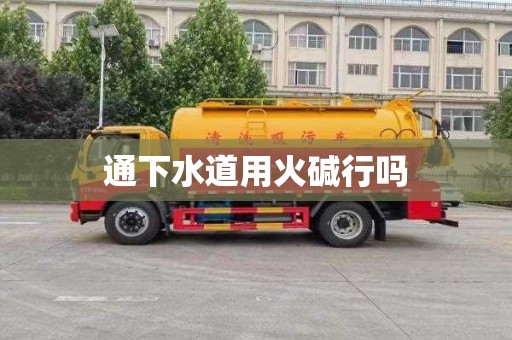 通下水道用火碱行吗