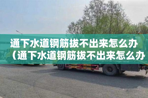 通下水道钢筋拔不出来怎么办（通下水道钢筋拔不出来怎么办呢）