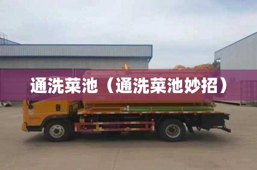 通洗菜池（通洗菜池妙招）