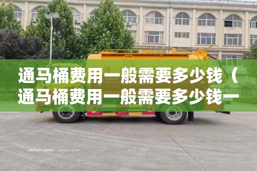 通马桶费用一般需要多少钱（通马桶费用一般需要多少钱一次）