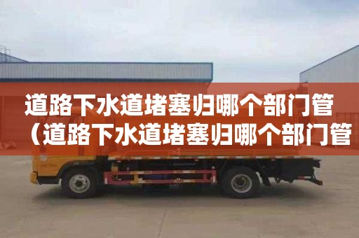 道路下水道堵塞归哪个部门管（道路下水道堵塞归哪个部门管呢）