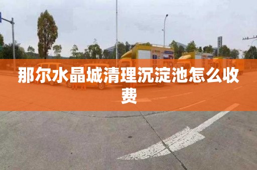 那尔水晶城清理沉淀池怎么收费