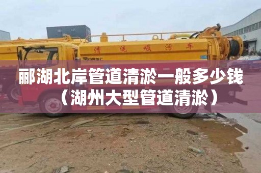 郦湖北岸管道清淤一般多少钱（湖州大型管道清淤）