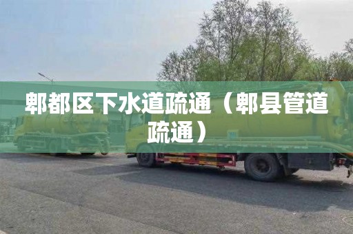 郫都区下水道疏通（郫县管道疏通）
