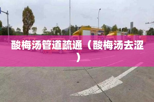 酸梅汤管道疏通（酸梅汤去涩）