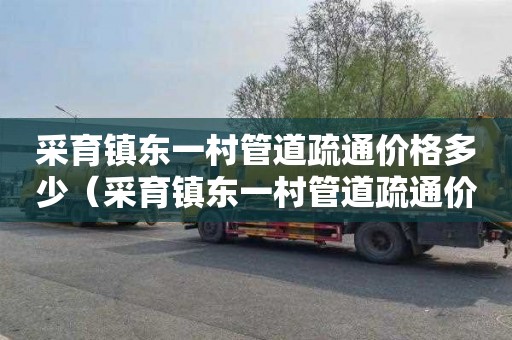 采育镇东一村管道疏通价格多少（采育镇东一村管道疏通价格多少钱）