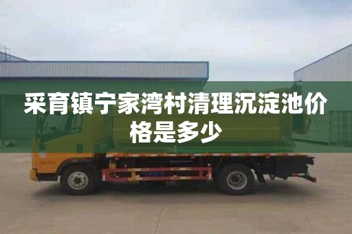 采育镇宁家湾村清理沉淀池价格是多少