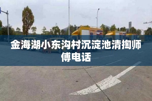 金海湖小东沟村沉淀池清掏师傅电话