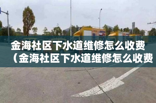 金海社区下水道维修怎么收费（金海社区下水道维修怎么收费的）
