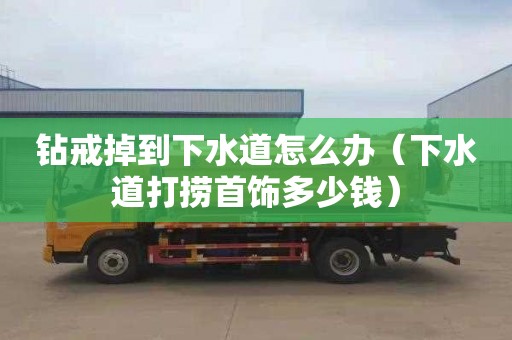 钻戒掉到下水道怎么办（下水道打捞首饰多少钱）