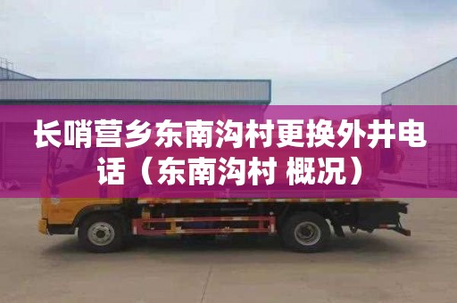 长哨营乡东南沟村更换外井电话（东南沟村 概况）