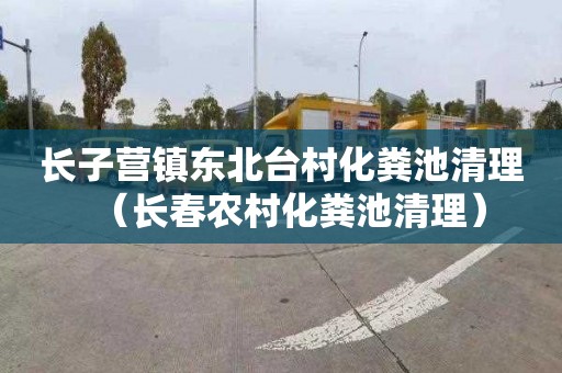 长子营镇东北台村化粪池清理（长春农村化粪池清理）