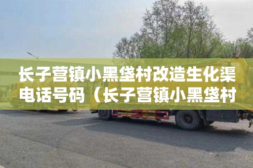 长子营镇小黑垡村改造生化渠电话号码（长子营镇小黑垡村书记）