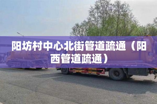 阳坊村中心北街管道疏通（阳西管道疏通）