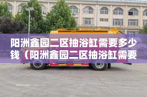 阳洲鑫园二区抽浴缸需要多少钱（阳洲鑫园二区抽浴缸需要多少钱一个）