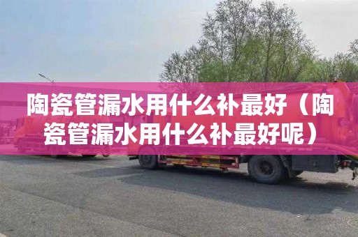陶瓷管漏水用什么补最好（陶瓷管漏水用什么补最好呢）