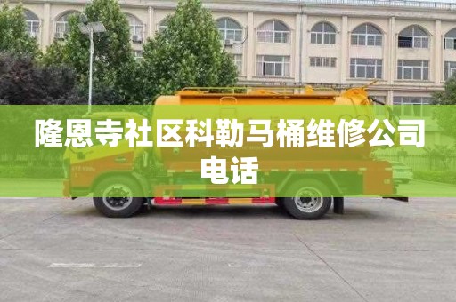 隆恩寺社区科勒马桶维修公司电话