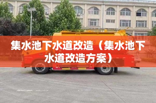 集水池下水道改造（集水池下水道改造方案）