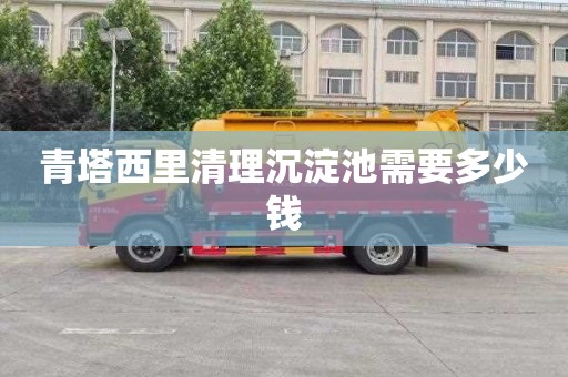 青塔西里清理沉淀池需要多少钱