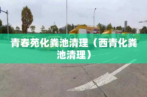 青春苑化粪池清理（西青化粪池清理）