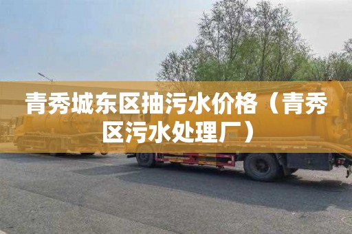 青秀城东区抽污水价格（青秀区污水处理厂）