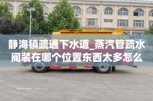 静海镇疏通下水道_蒸汽管疏水阀装在哪个位置东西太多怎么办