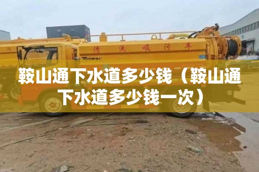 鞍山通下水道多少钱（鞍山通下水道多少钱一次）