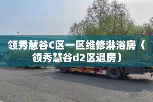 领秀慧谷C区一区维修淋浴房（领秀慧谷d2区退房）