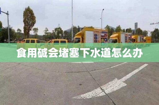 食用碱会堵塞下水道怎么办