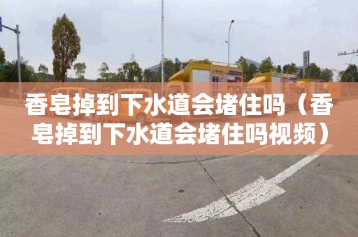 香皂掉到下水道会堵住吗（香皂掉到下水道会堵住吗视频）