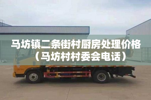 马坊镇二条街村厨房处理价格（马坊村村委会电话）