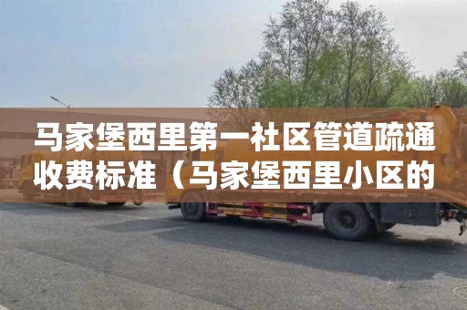 马家堡西里第一社区管道疏通收费标准（马家堡西里小区的脏乱差）