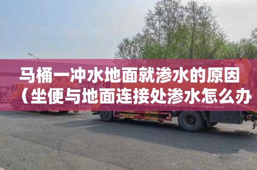 马桶一冲水地面就渗水的原因（坐便与地面连接处渗水怎么办）