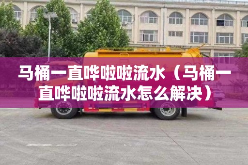 马桶一直哗啦啦流水（马桶一直哗啦啦流水怎么解决）