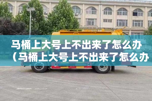 马桶上大号上不出来了怎么办（马桶上大号上不出来了怎么办小妙招）