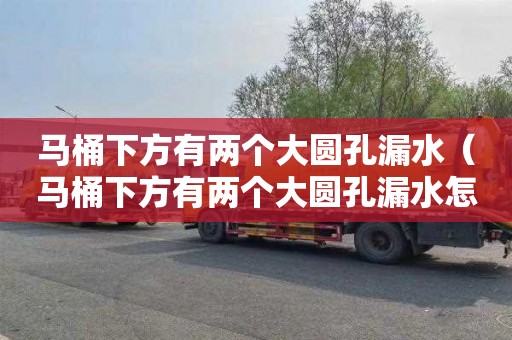 马桶下方有两个大圆孔漏水（马桶下方有两个大圆孔漏水怎么办）