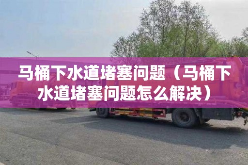 马桶下水道堵塞问题（马桶下水道堵塞问题怎么解决）