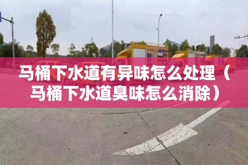 马桶下水道有异味怎么处理（马桶下水道臭味怎么消除）