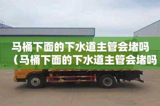 马桶下面的下水道主管会堵吗（马桶下面的下水道主管会堵吗怎么办）