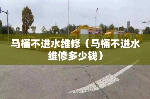 马桶不进水维修（马桶不进水维修多少钱）