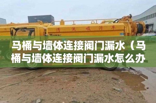 马桶与墙体连接阀门漏水（马桶与墙体连接阀门漏水怎么办）
